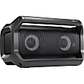 LG PK5 Water-Resistant Portable Bluetooth® Speaker, 8.7"H x 5.1"W x 4.7"D, Black 1 thumbnail image