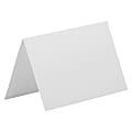 JAM Paper® Fold-Over Cards, 5" x 6 5/8", White, Pack Of 25