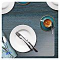 Floortex® Desktex® Anti-Microbial Vinyl Rectangular Place Mats, 17" x 22", Fresh Mist, Pack Of 2 1 thumbnail image