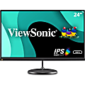 ViewSonic® VX2485-MHU 24" 1080p Thin-Bezel IPS Monitor