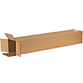 Partners Brand Tall Corrugated Boxes, 6" x 6" x 38", Kraft, Bundle of 25 1 thumbnail image