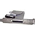 StarTech.com 16in DB25 Parallel Female to IDC 25 Pin Header Slot Plate - 16 - 1 x DB-25 Female Parallel - 1 x IDC Female Parallel - Gray 1 thumbnail image