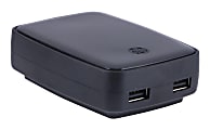 GE Pro USB Tabletop Charger, Black