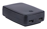 GE Pro USB Tabletop Charger, Black 1 thumbnail image