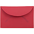 JAM PAPER 3Drug Mini Premium Colored Envelopes, 2 5/16 x 3 5/8, Red Recycled, 25/Pack