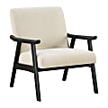 Office Star Weldon Accent Armchair, Linen 1 thumbnail image