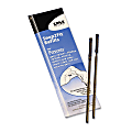 PM Aluminum Counter Pen Refill - Medium Point - Blue Ink - Acid-free, Water Resistant - 2 / Pack