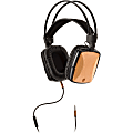 Griffin Headset - Stereo - Wired - 32 Ohm - 20 Hz - 20 kHz - Over-the-head - Binaural - Circumaural - 0.14" Cable - Beech