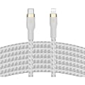 Belkin BoostCharge Pro Flex Braided USB-C To Lightning Cable, 3M/10ft, White 1 thumbnail image