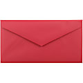 JAM Paper® Booklet Envelopes, #7 3/4 Monarch, Gummed Seal, 30% Recycled, Red, Pack Of 25 1 thumbnail image