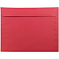 JAM Paper® Booklet Envelopes, 9" x 12", Gummed Seal, 30% Recycled, Red, Pack Of 25 1 thumbnail image
