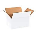 Partners Brand Corrugated Boxes 11 1/4" x 8 3/4" x 6", White, Bundle of 25