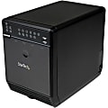 StarTech.com 4 Bay External Hard Drive Array RAID Tower - eSATA USB 3.0 Enclosure 1 thumbnail image