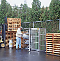 Justrite Cylinder Storage Locker, 5 - 10 Cylinders
