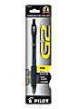 Pilot® G2 Retractable Gel Rollerball Pen, Fine Point, 0.7 mm, Translucent Barrel, Black Ink 1 thumbnail image