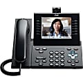 Cisco Unified 9971 IP Phone - Desktop - Charcoal - 1 x Total Line - VoIP - 5.6" LCD - IEEE 802.11a/b/g - 2 x Network (RJ-45) - PoE Ports 1 thumbnail image