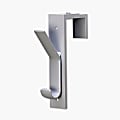 deflecto Partition Hooks - 2 Hooks - for Garment - Gray - 2 / Pack 1 thumbnail image