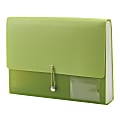 See Jane Work® Expanding File Case, 13 Pockets, Green