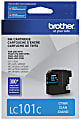 Brother® LC101 Cyan Ink Cartridge, LC101-C