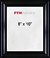 PTM Images Photo Frame, 8"H x 10"W, Black