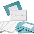 See Jane Work® Thank You Cards With Envelopes, 4" x 6", Blue, Pack Of 6 1 thumbnail image