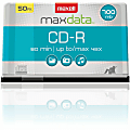 Maxell® CD-R Media Spindle, 700MB/80 Minutes, Pack Of 50 1 thumbnail image