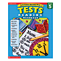 Scholastic Success With: Reading Tests Workbooks, Grade 5, Pack Of 10