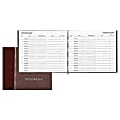 Avery® Hardcover Visitor Register, 10 1/2" x 8", Burgundy 1 thumbnail image