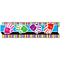Carson-Dellosa Pop-Its™ Borders — Handprints, 3"H x 36"L, Pack Of 8 1 thumbnail image