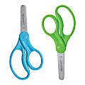 Westcott® Hard Handle Kids Value Scissors, 5", Blunt, Assorted Colors, Pack Of 2