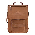 MacCase® Flight Jacket Premium Leather Bag For MacBook® Pro Laptops Up To 15", Vintage
