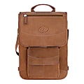 MacCase Leather Flight Jacket Bag With Backpack Option For 15" Apple® MacBook®, Vintage