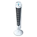 Honeywell HY-254 QuietSet Whole Room Tower Fan - 5 Speed - Oscillating, Timer-off Function, Remote - White