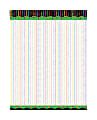 Barker Creek Computer Paper, 8 1/2" x 11", Neon Stripe, Pack Of 50 Sheets