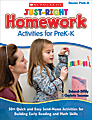 Scholastic Just-Right Homework Activities For PreK–K 1 thumbnail image