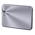 WD My Passport™ Ultra Metal Edition 1TB Portable External Hard Drive, USB 3.0/2.0, Silver