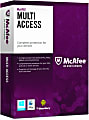 McAfee® LiveSafe™, For PC, Apple® Mac®, iOS, or Android, Unlimited Devices, 1-year subscription, eCard