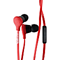 Ecko Unltd® Trek Earbud Earbuds, Red 1 thumbnail image