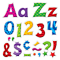 TREND® Ready Letters® Patchwork Furry Friends® Uppercase And Lowercase Letters, 4", Multicolored, Pack Of 225 1 thumbnail image