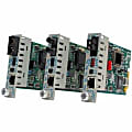 Omnitron iConverter 10/100 Ethernet Fiber Media Converter RJ45 MT-RJ Multimode 5km Module - 1 x 10/100BASE-TX; 1 x 100BASE-FX; Internal Module; Lifetime Warranty