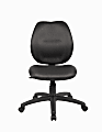 Boss Office Products Ergonomic Fabric Mid-Back Task Office Chair Without Arms, Black 1 thumbnail image