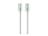 Belkin - Patch cable - RJ-45 (M) to RJ-45 (M) - 2 ft - UTP - CAT 5e - white -  - A3L79102WHT 1 thumbnail image