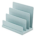 See Jane Work® Letter Sorter, File & Letter Sorter, Blue Herringbone 1 thumbnail image