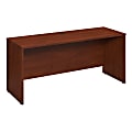 Bush Business Furniture Components Elite Desk/Credenza/Return, 66"W x 24"D, Hansen Cherry, Standard Delivery
