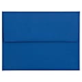 JAM Paper® Booklet Invitation Envelopes, A2, Gummed Seal, Presidential Blue, Pack Of 25 1 thumbnail image