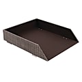 See Jane Work® Fabric Stacking Letter Tray, Letter Size, Brown Fabric 1 thumbnail image