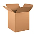 Partners Brand Corrugated Boxes 16" x 16" x 19", Kraft, Bundle of 25