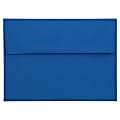 JAM Paper® Booklet Invitation Envelopes, A7, Gummed Seal, Presidential Blue, Pack Of 25 1 thumbnail image
