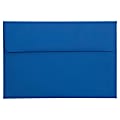 JAM Paper® Booklet Invitation Envelopes, A8, Gummed Seal, Presidential Blue, Pack Of 25 1 thumbnail image