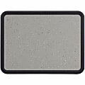 Quartet® Contour® Granite Colored Cork Board, 24" x 36", Plastic Frame With Black Finish 1 thumbnail image